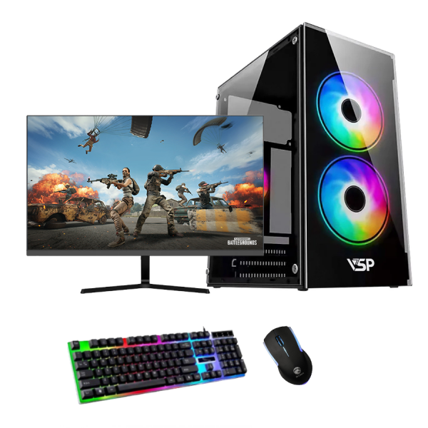 Xeon 2676V3 |64G |RX 550 4G|MÀN 24IN( 21 VLTK)