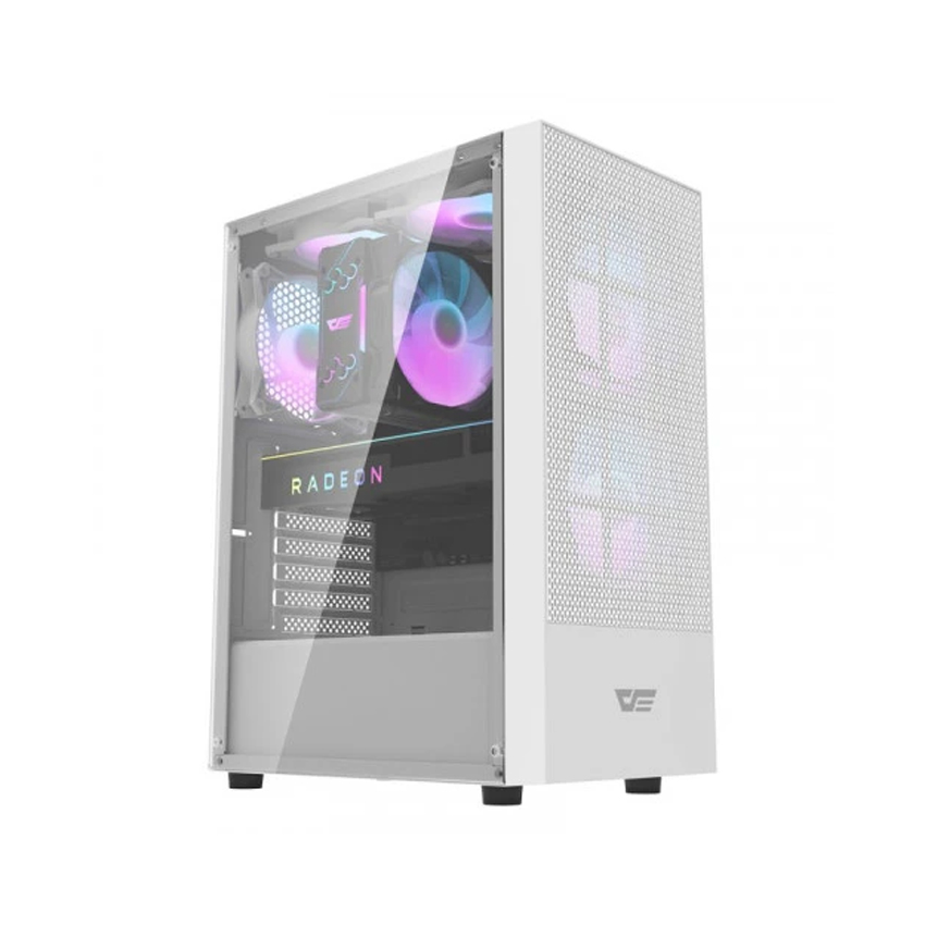 VỎ CASE MÁY TÍNH DARKFLASH A290 WHITE (MID TOWER/ MÀU TRẮNG)