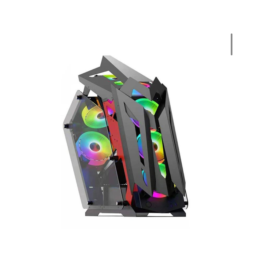 VỎ CASE MÁY TÍNH SEIBERTRON (MID TOWER/MÀU ĐEN)