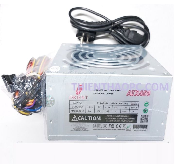 NGUỒN MÁY TÍNH ORIENT 450W