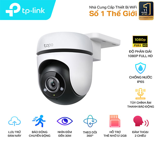Camera IP Wifi TP-Link Tapo C500 quay quét ngoài trời