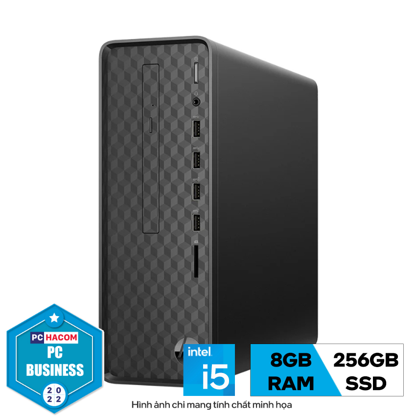 PC HP S01-PF2033D (I5-12400/8GB RAM/256GB SSD/WL+BT/K+M/WIN 11) (6L604PA)